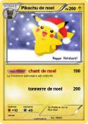 Pikachu de noel