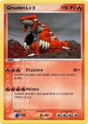 Groudon Lv X Groudon Lv X