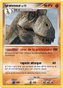 tyranosaur