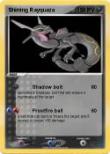 Shining Rayquaza Shining