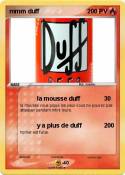 mmm duff