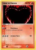 coeur en flamme