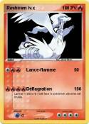 Reshiram lv.x Reshiram lv.x