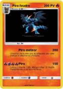 Piro foudre