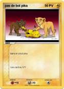 pas de bol pika
