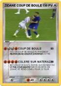 ZIDANE COUP DE