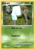 loup gris