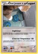 Chat jouant à among us Chat jouant à