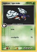 nightom : type male nightom : type