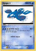 Kyogre X