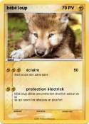 bébé loup