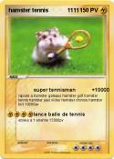 hamster tennis