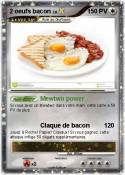 2 oeufs bacon