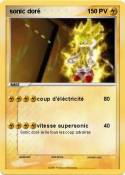 sonic doré