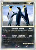 Triple pingouin