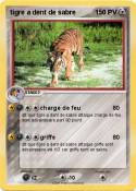 tigre a dent de
