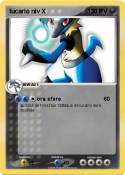 lucario niv X lucario niv X