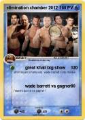 elimination chamber 2012 elimination