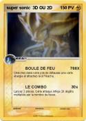 super sonic 3D OU 2D super sonic 3D
