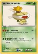sacrifice de