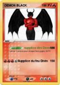 DEMON BLACK DEMON BLACK