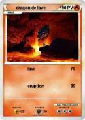 dragon de lave dragon de lave
