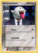 boo presantateur boo