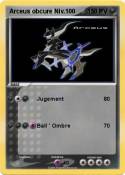 Arceus obcure