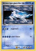 Arceus type glace Niv.100 Arceus type