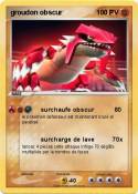 groudon obscur groudon obscur