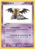 Giratina niv X