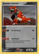 groudon obscure