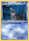 loup gris