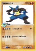 lucario niv X