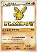 play boy or