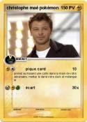 christophe maé pokémon christophe maé