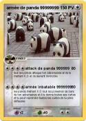 armée de panda