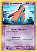 Deoxys forme defense Deoxys forme