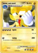 sonic est mort