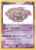 Spiritomb niv X
