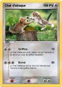 Chat d'attaque