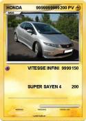 HONDA 9999999999 HONDA