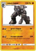 robot claque