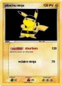 pikachu ninja