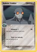 Robots 3 mètre