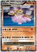 chaton danse