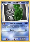 Professeur K. Tastroff Professeur K.