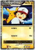 Pikachu et sacha Pikachu et
