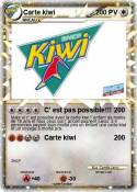 Carte kiwi