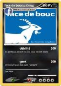 face de bouc